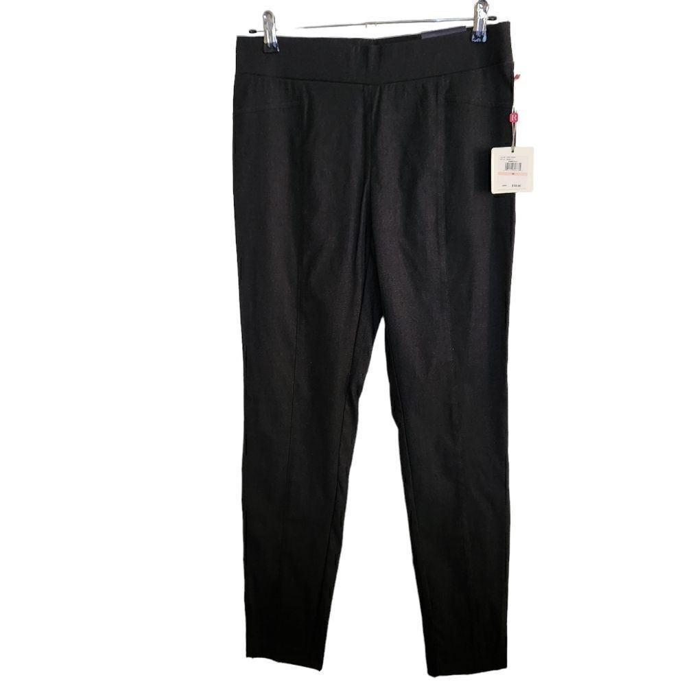 Rafaella Comfort Essentials Womens Pull-On Slim Leg Zip Ankle Size 10